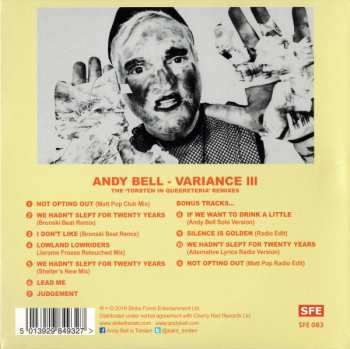 CD Andy Bell: Variance III (The ‘Torsten In Queereteria’ Remixes) LTD 296919