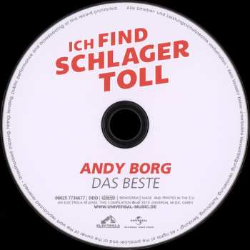 CD Andy Borg: Ich Find Schlager Toll - Das Beste 563517