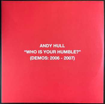 2LP Andy Hull: Who Is Your Humble? (Demos: 2006 - 2007) / Born Of You (Demos 2008 - 2010) CLR 596009