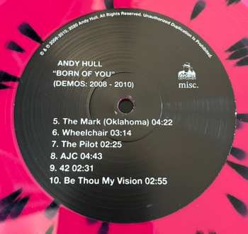 2LP Andy Hull: Who Is Your Humble? (Demos: 2006 - 2007) / Born Of You (Demos 2008 - 2010) CLR 596009