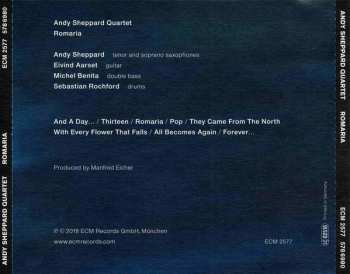 CD Andy Sheppard Quartet: Romaria 191366