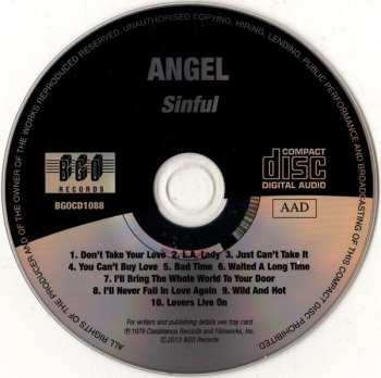 CD Angel: Sinful 553783