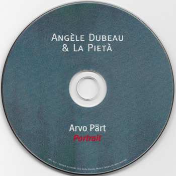 CD Angèle Dubeau: Arvo Pärt, Portrait 116222