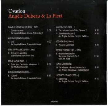 CD Angèle Dubeau: Ovation En Concert / Live DIGI 157755