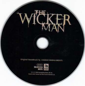 CD Angelo Badalamenti: The Wicker Man (Original Soundtrack Recording) 190395