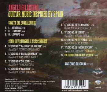 CD Angelo Gilardino: Guitar Music Inspired By Spain 557945