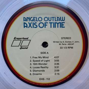 LP Angelo Outlaw: Axis Of Time CLR | LTD 637400