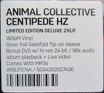 2LP/DVD Animal Collective: Centipede Hz DLX | LTD 310528