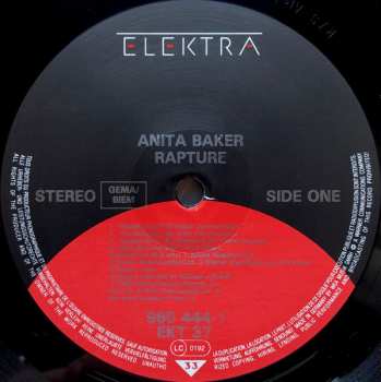 LP Anita Baker: Rapture 641191