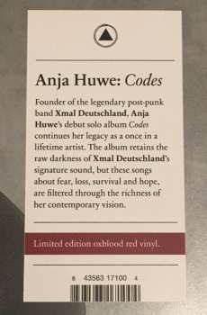 LP Anja Huwe: Codes CLR | LTD 562915