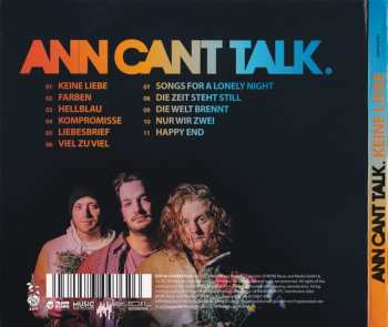 CD Ann Can't Talk: Keine Liebe 576468