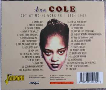 CD Ann Cole: Got My Mo-jo Working (But It Just Won't Work On You) 1954-1962 582683