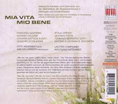 CD Ann Hallenberg: Mia Vita Mio Bene 118355