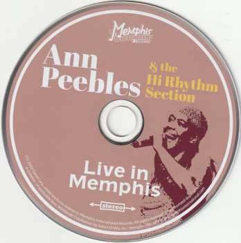 CD Ann Peebles: Live In Memphis 596405