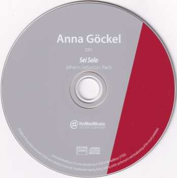 2CD Anna Göckel: Sei Solo (Sonates Et Partitas Pour Violon Seul) 176735