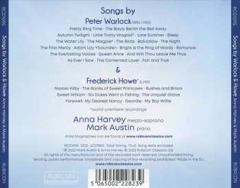 CD Anna Harvey: Songs By Warlock And Howe 556917