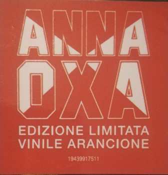 LP Anna Oxa: Anna Oxa CLR 564692