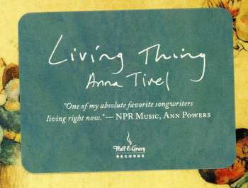 CD Anna Tivel: Living Thing 562299