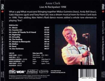 CD/DVD Anne Clark: Live At Rockpalast 1998 449703