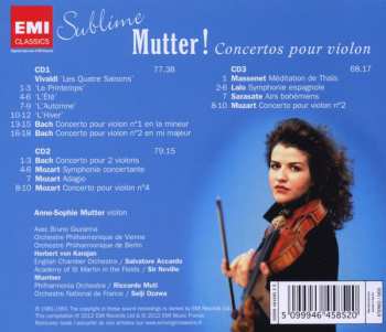 3CD Anne-Sophie Mutter: Sublime Mutter! 48400