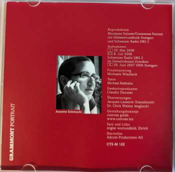 CD Annette Schmucki: Annette Schmucki 560281