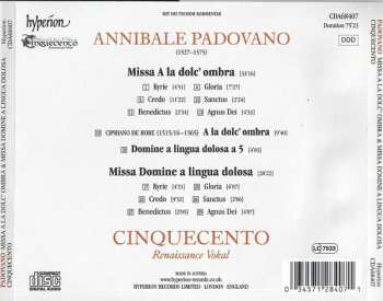 CD Annibale Padovano: Missa A La Dolc'Ombra & Missa A Lingua Dolosa 621122