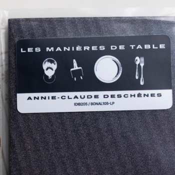 LP Annie-Claude Deschênes: Les Manières De Table 635685