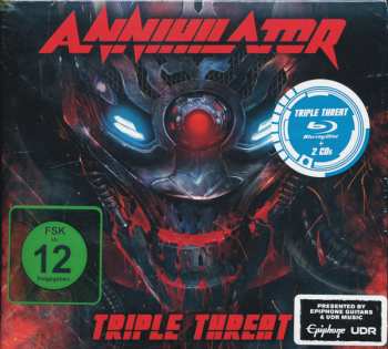 2CD/Blu-ray Annihilator: Triple Threat 340815