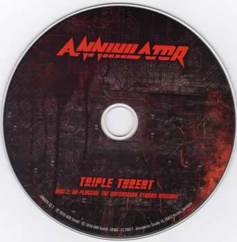 2CD/Blu-ray Annihilator: Triple Threat 340815