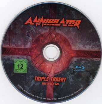 2CD/Blu-ray Annihilator: Triple Threat 340815