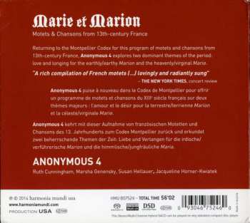 SACD Anonymous 4: Marie et Marion 566232