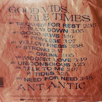 LP Ant antic: Good Vids, Vile Times CLR 395147