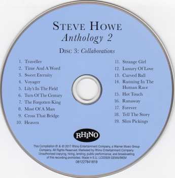 3CD Steve Howe: Anthology 2 (Groups & Collaborations) DIGI 2449