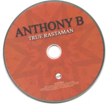 CD Anthony B: True Rastaman 555461