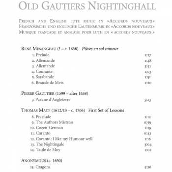 CD Anthony Bailes: Old Gautiers Nightinghall 403465