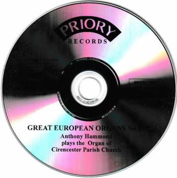 CD Anthony Hammond: Great European Organs No. 81 392073