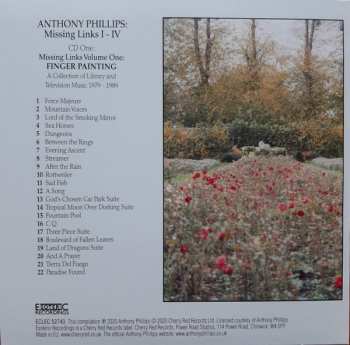 5CD/Box Set Anthony Phillips: Missing Links I-IV 149922