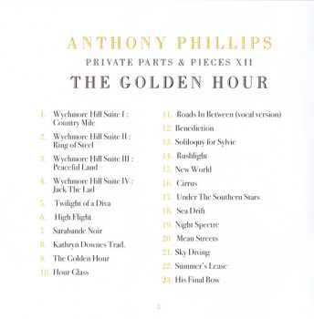 CD Anthony Phillips: Private Parts & Pieces XII (The Golden Hour) 577625