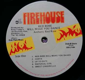 LP Anthony Red Rose: Red Rose Will Make You Dance 612144