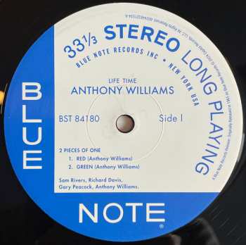 LP Anthony Williams: Life Time 543791