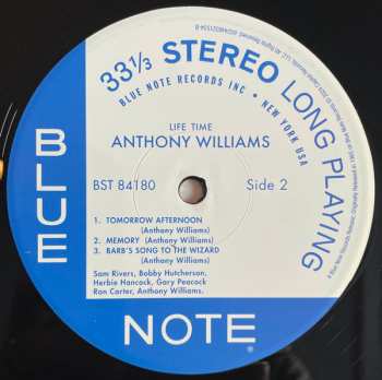 LP Anthony Williams: Life Time 543791