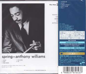 CD Anthony Williams: Spring LTD 566537