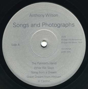 LP Anthony Wilson: Songs and Photographs 593368