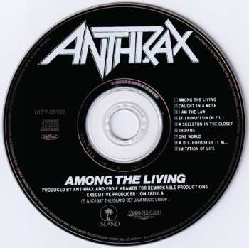 CD Anthrax: Among The Living 604781