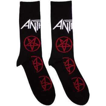 Merch Anthrax: Kotníkové Ponožky Pentathrax Pattern