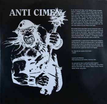 LP Anti Cimex: Scandinavian Jawbreaker CLR 360873