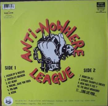 LP Anti-Nowhere League: Scum 641762