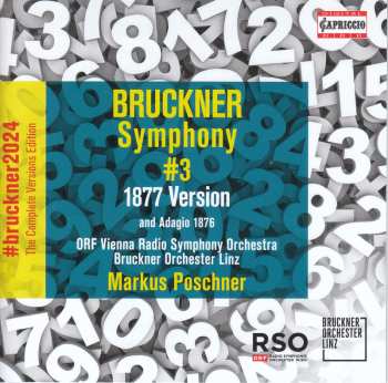 Album Anton Bruckner: Bruckner 2024 "the Complete Versions Edition" - Symphonie Nr.3 D-moll