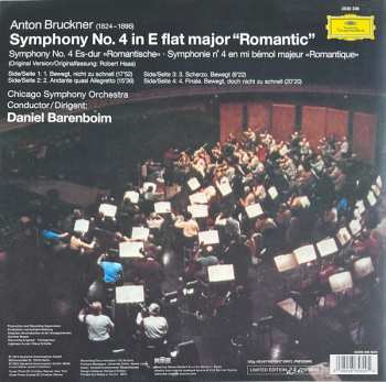 2LP Daniel Barenboim: Symphonie Nr.4 »Romantische« = Symphony No.4 »Romantic« LTD | NUM 554484