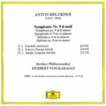 CD Berliner Philharmoniker: Symphonie No. 9 328424